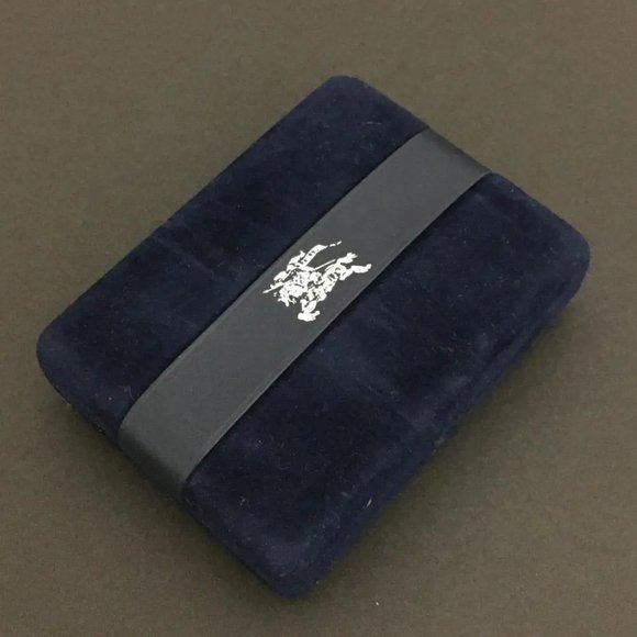 BURBERRY Gold Tone Cufflinks Tie Pin Set/7R0460 - Picture 6 of 6